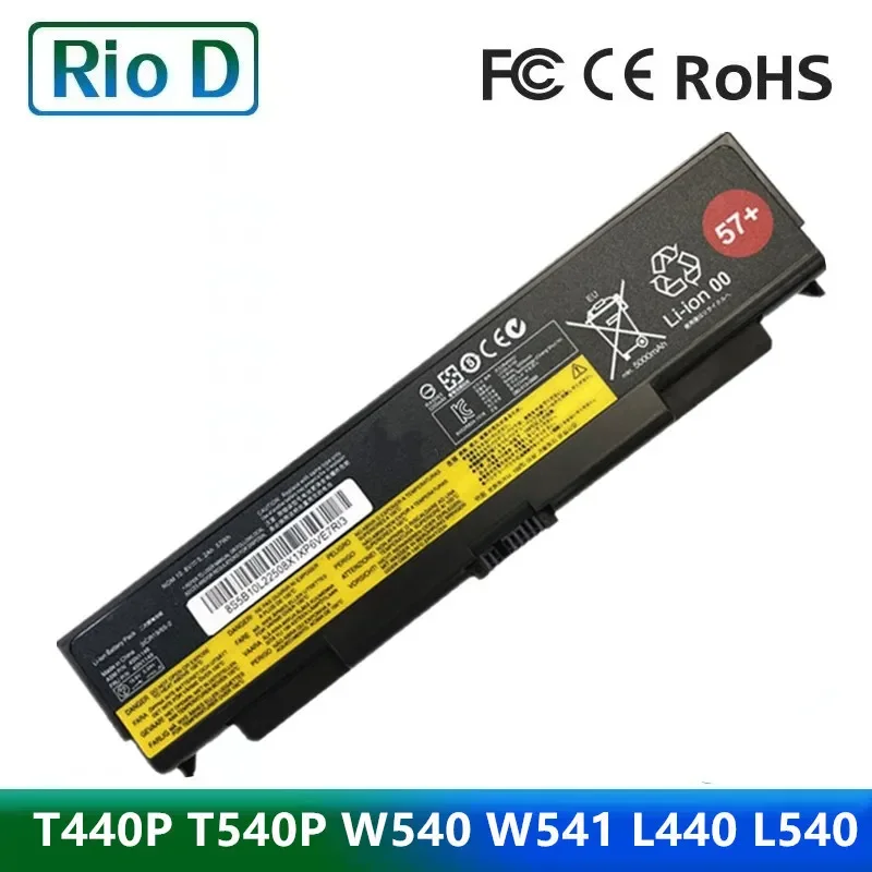

T440P T540P W540 W541 L440 L540 Laptop Battery for Lenovo ThinkPad 45N1144 45N1145 45N1148 45N1159 45N1158 45N1160 57+