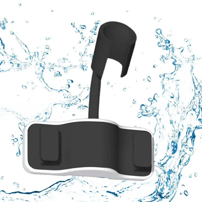 

Wall Shower Head Holder Showerhead Spray Bracket Mount No-Punching Shower Wand Shower Hose Holder With Angle Adjustable For