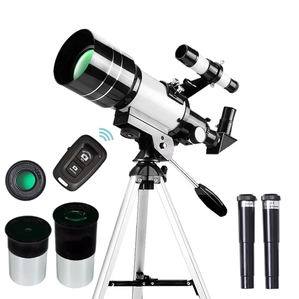 S83d0c89a95974ca4a075cc909825f139l 70mm apertura refraktor astronomiczny teleskop refrakcyjny 300mm przenośny teleskop astronomii prezenty dla początkujących