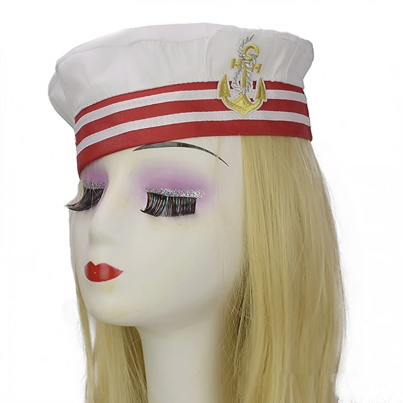 Sailor Captain Hat for Kids Adults Sailor Party Cosplay Costume Props Navy Captain Hat for Party sailor hat costume hat
