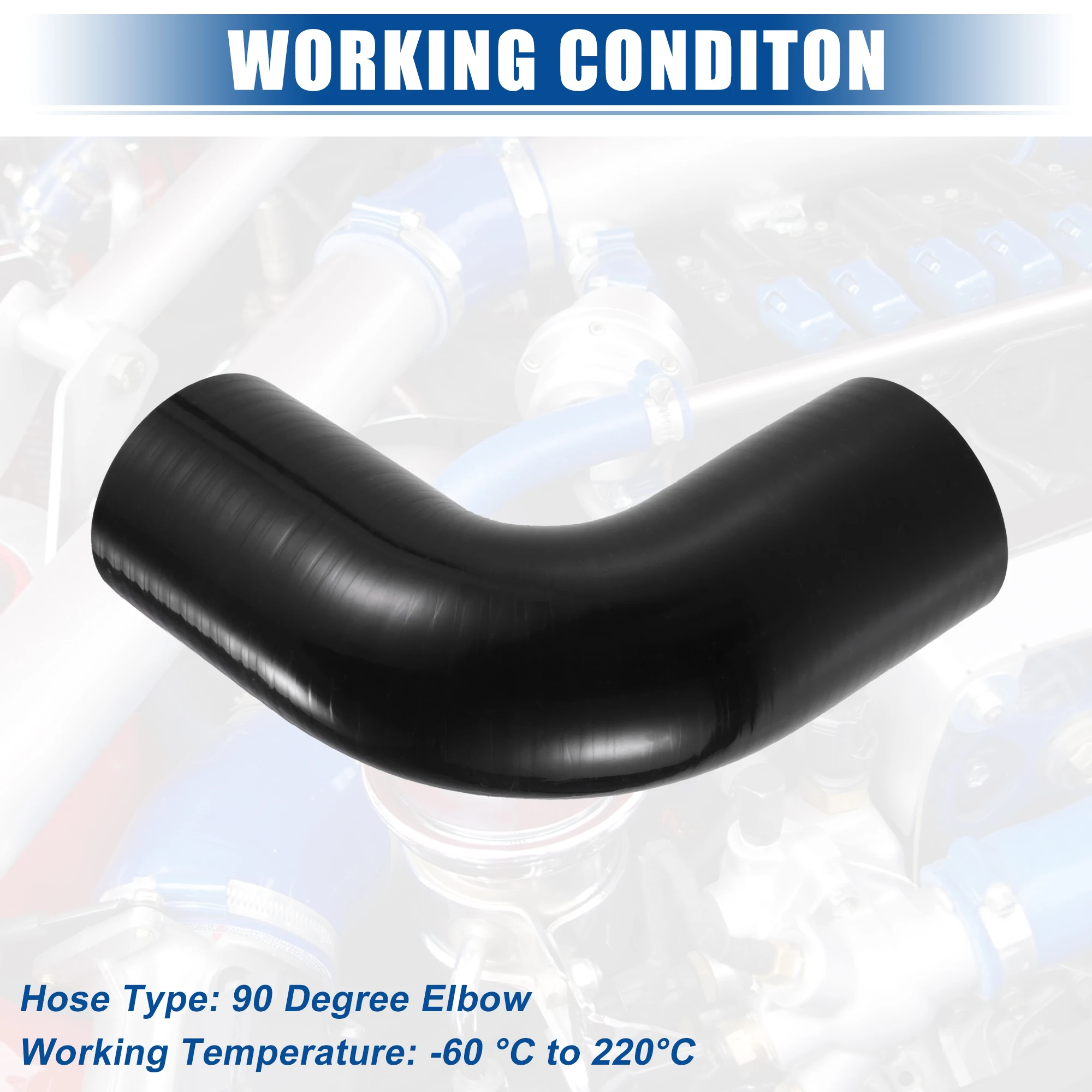 tubo morbido ID tubo flessibile for tubo intercooler a gomito da