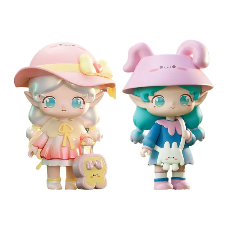

Kawai Girl Blind Box Toy Cartoon Figures Designated Style Lucky Mystery Box Model Office Ornaments Kids Birthday Surprise Gift