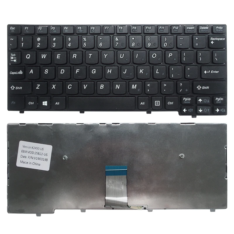 

US клавиатура для ноутбука Lenovo K20-80 K20-30 K20-70 45 K20-40 75 K2450