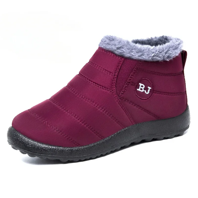 

Sneakers Womens Cotton Ankle Shoes Winter New Comfortable Short Plus Womens Cotton Ankle Boots Warm Casual Snow Boots for Women
