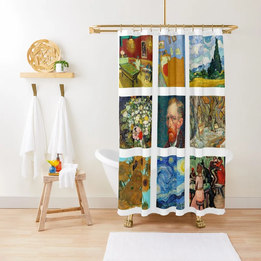 

Van Gogh Collection Shower Curtain Cute Shower Bathroom And Shower Products Bath Toilet Accessories Bathroom Curtain