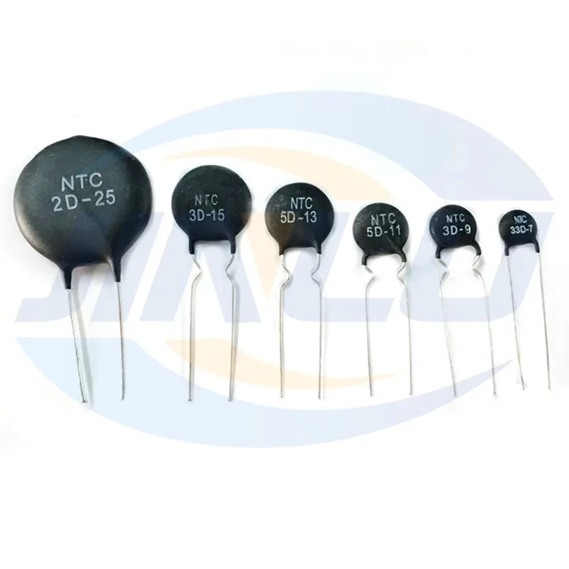20pcs MF72 Thermistor Resistor 5D-5 10D-5 20D-5 22D-5 60D-5 100D-5 5R 10R 20R 22R 60R 22R 100R Ohm 5mm NTC resistors