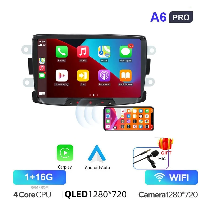 Android 12 10 Car Radio Multimedia For Renault Dacia Logan Sandero Duster  Lodgy Lada Xray Captur Dokker Android Auto - Car Multimedia Player -  AliExpress