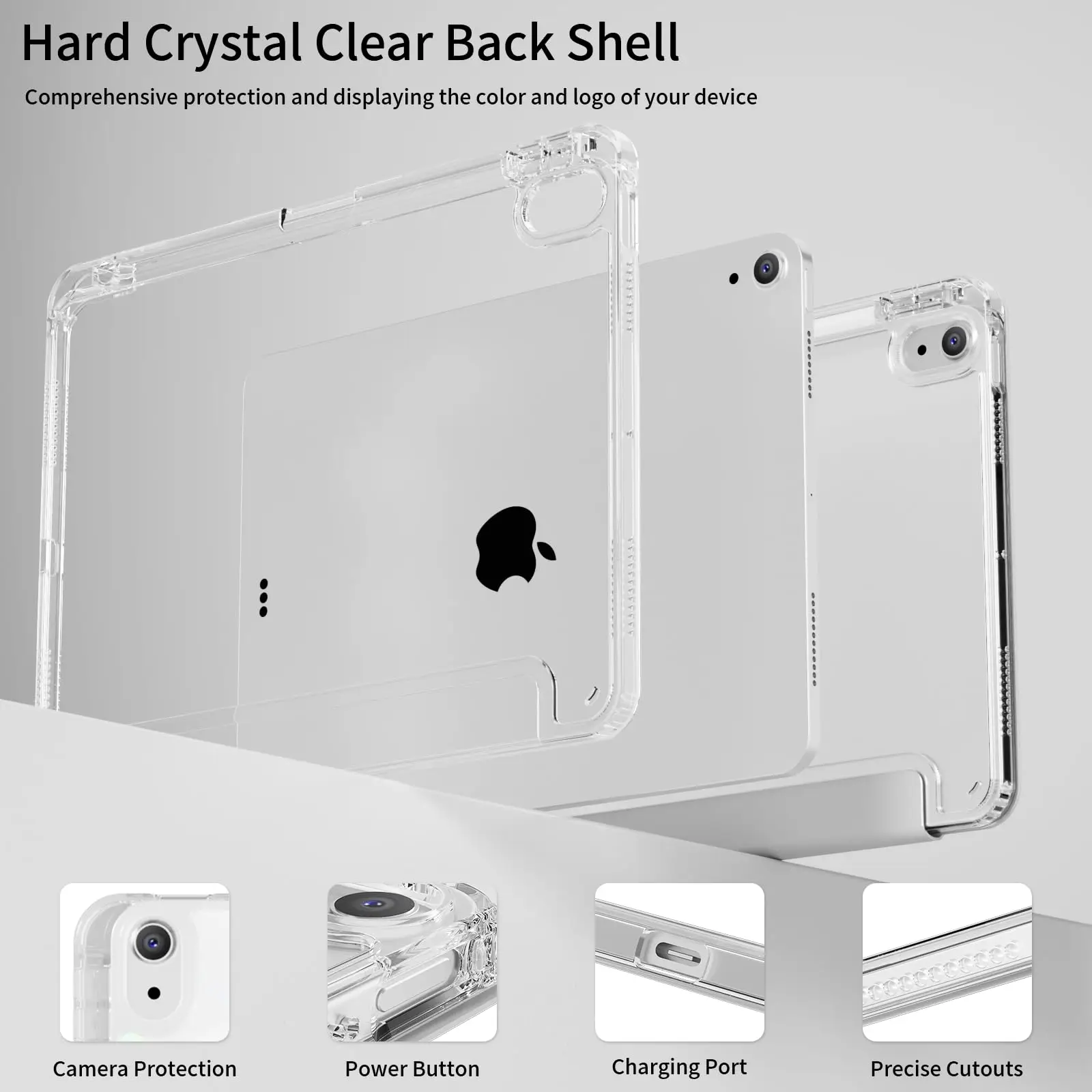 Universal Smart Cover Tablet Case with Adjustable Viewing Angles