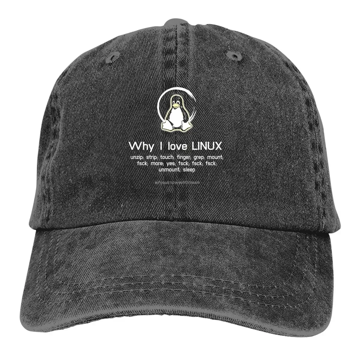 

Summer Cap Sun Visor Inux Sys Admin PenguinP Hip Hop Caps Computer Cpu Core Cowboy Hat Peaked Hats