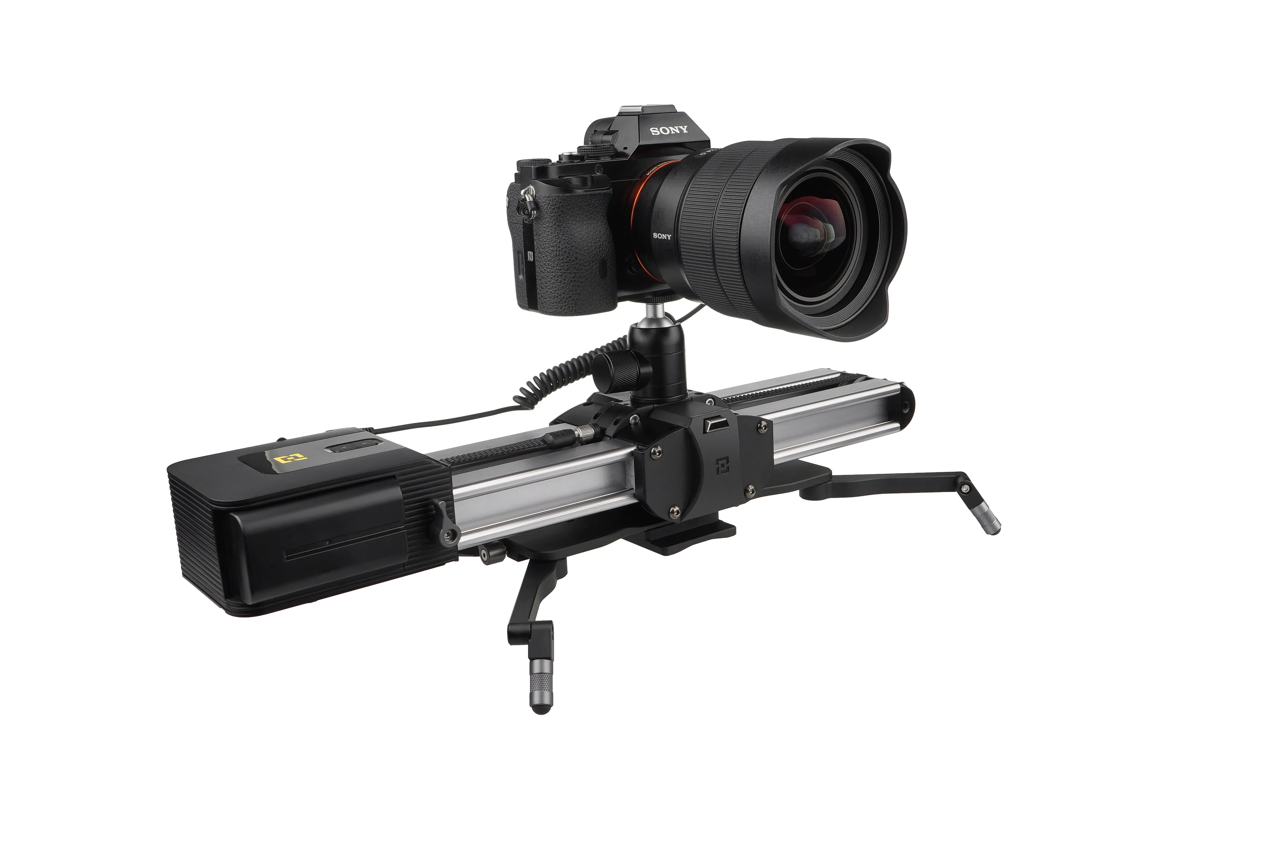ZEAPON Micro 2 mini portable ultra silent motor Motorized Camera Video Double Distance parallel Slider Macro Track