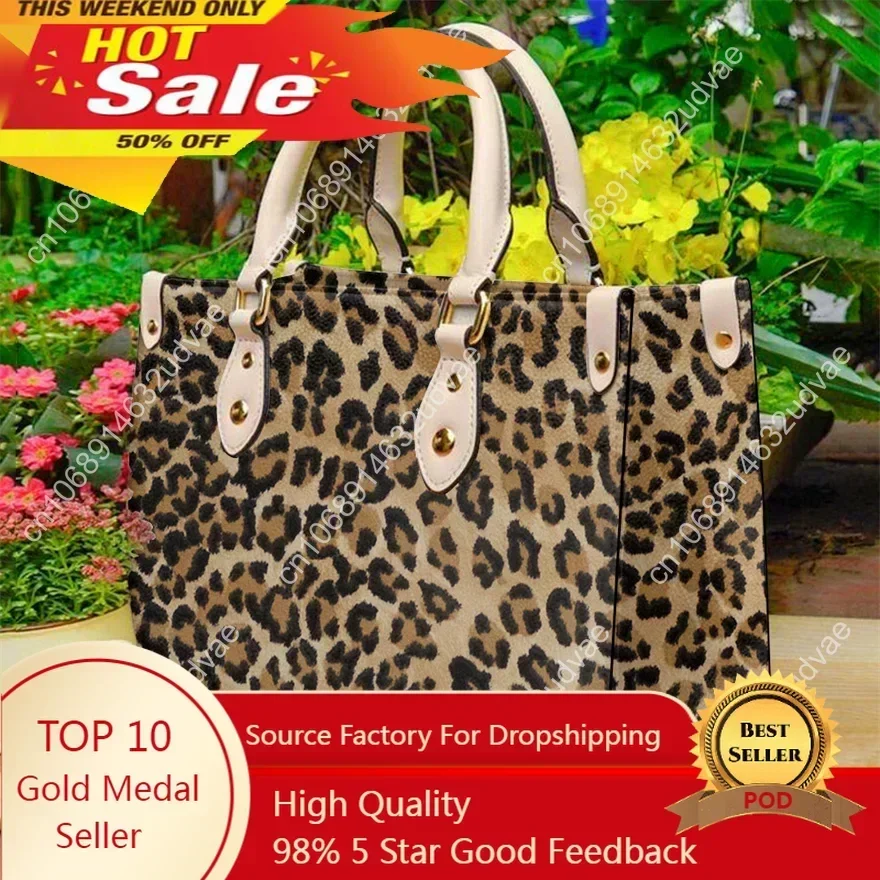 

Кожаные женские сумки-мессенджеры, привлекательная леопардовая женская сумка через плечо, ручная сумка для женщин 2023, высококачественные женские сумки, Mochila