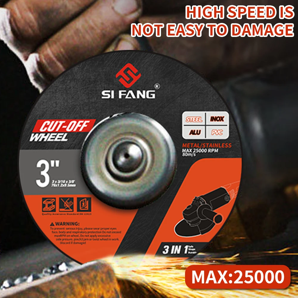 3inch 5pcs Circular Resin Saw Blade Grinding Wheel Ultra-thin Cutting Disc Angle Grinder Wood Steel Stone Cutting Power Tool