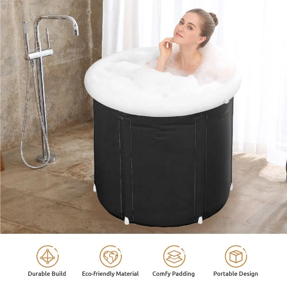 outdoor massage inflatable whirlpool portable durable spa hot bathtub 3