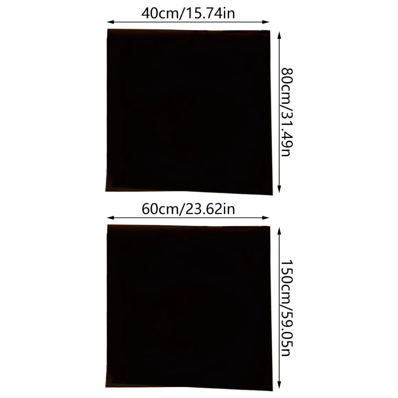 Black Aquarium Background Glass Decorative Film Easy Installation Wallpaper Black Fish Tanks Background Sticker Backdrop fish tank decorations aquarium ornaments fish tank backdrop aquarium sticker