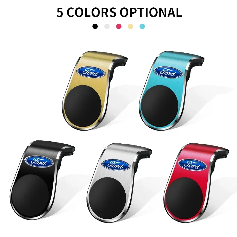 Hot For Ford New Car Phone Magnet Holder Stand Air Vent Gravity Car Moun Support For Ford Ranger C-Max S-Max Focus MK3 Gala