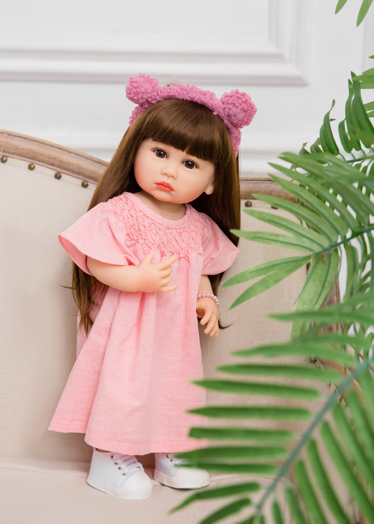 

Силиконовая кукла-реборн KEIUMI, 55 см