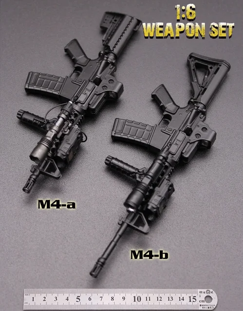 MINITIMES 1/6 Soldier Scene Accessories Mini HK416 Series M4