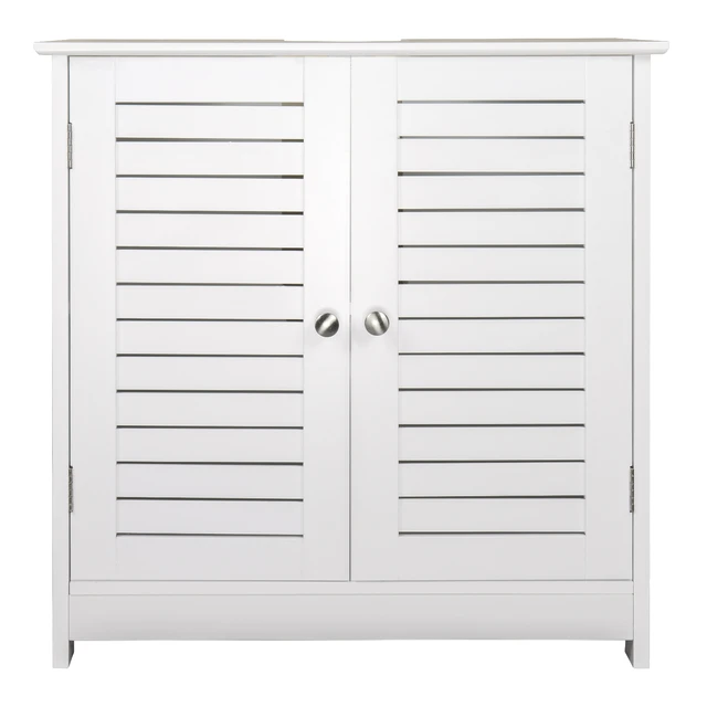 Priano Bathroom Sink Cabinet Under Basin Unit Cupboard Storage Furniture  White 