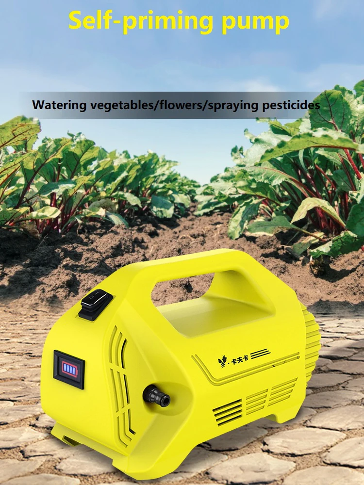 Portable Rechargeable Sprayer Water Pump Small Selfpriming Pump