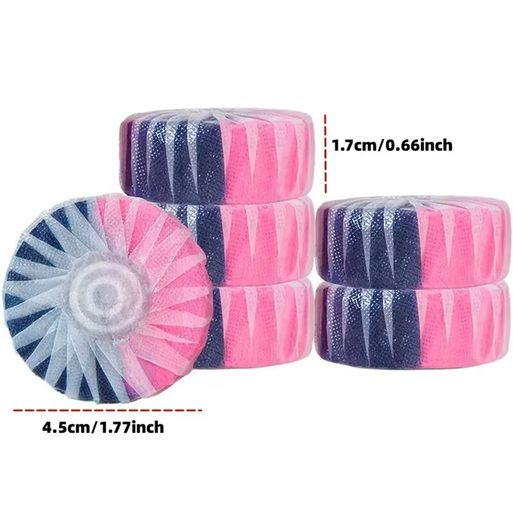 1-10PCS Automatic Toilet Bowl Cleaner Effervescent Tablet Bathroom Freshener Deodorization Stain Remover House Supplies