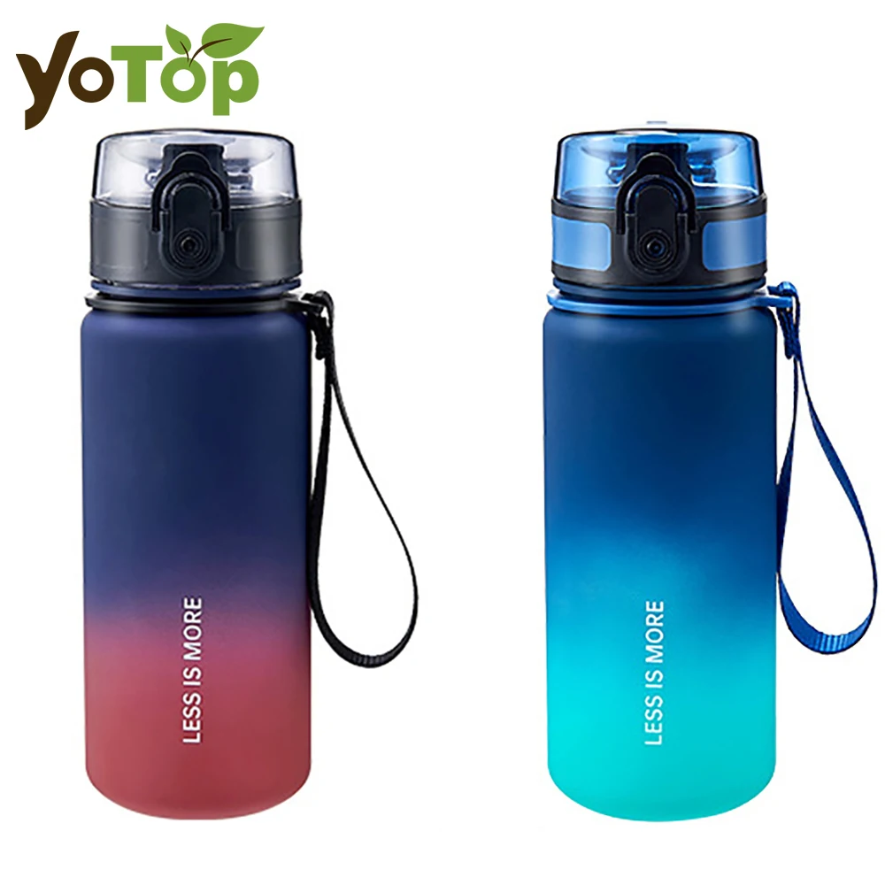 

Sports Water Bottle 500/1000ML Protein Shaker Outdoor Travel Portable Leakproof Drinkware Plastic Drink Bottle BPA Free