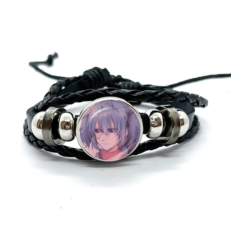 Horror Adventure Game Sally Face Anime Sal Fisher Cute Meme Bracelets Art Multilayer Braided Bracelets Bangles Handmade Jewelry 4