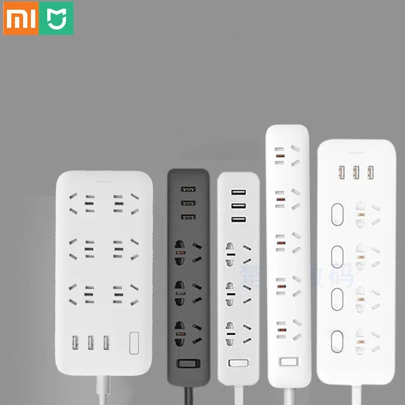Xiaomi Power Extension Strip Uk Plug Power Strip Adapter Socket Eu