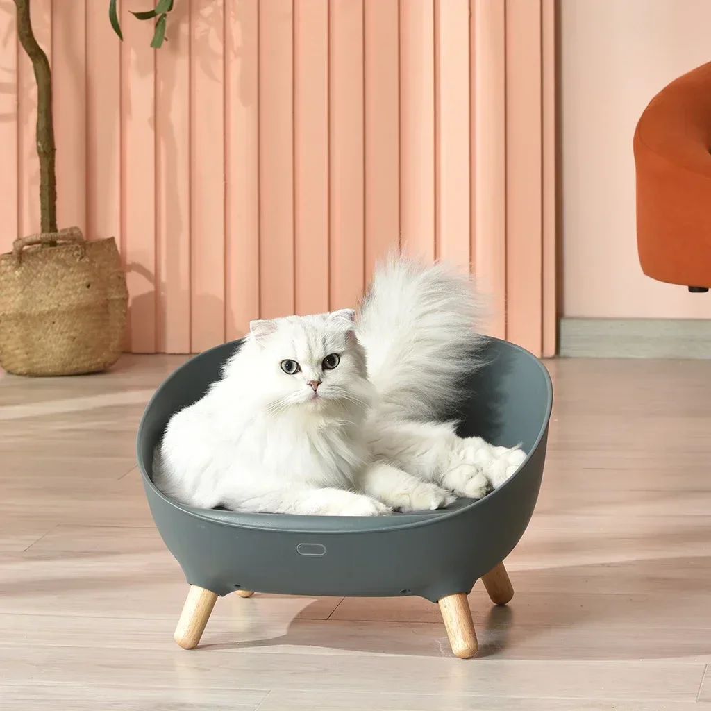 Custom Cozy Pet Bed Cute Cat Furniture WiFi Smart Climate-Controlled with Cooling & Heating, App Remote Manage 1
