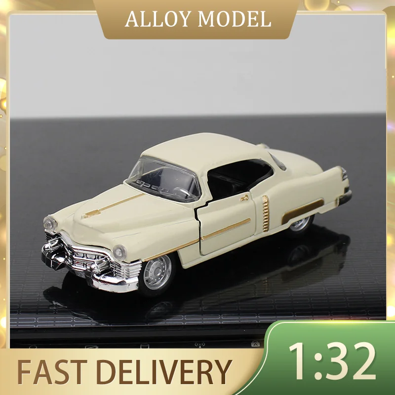 Cadillac Rocket Retro Modellauto 1:32 - Pink, Zinklegierung, Türen öffenbar