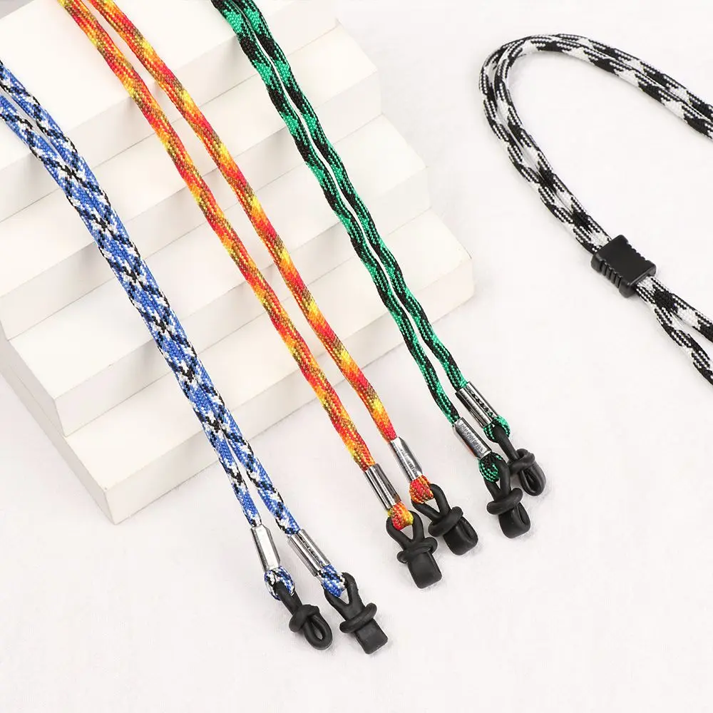 Frauen Männer Sport Brille Ketten halter Halskette Sonnenbrille Lanyard rutsch feste Lesebrille Halter Riemen Brillen Geflecht – Detail 7