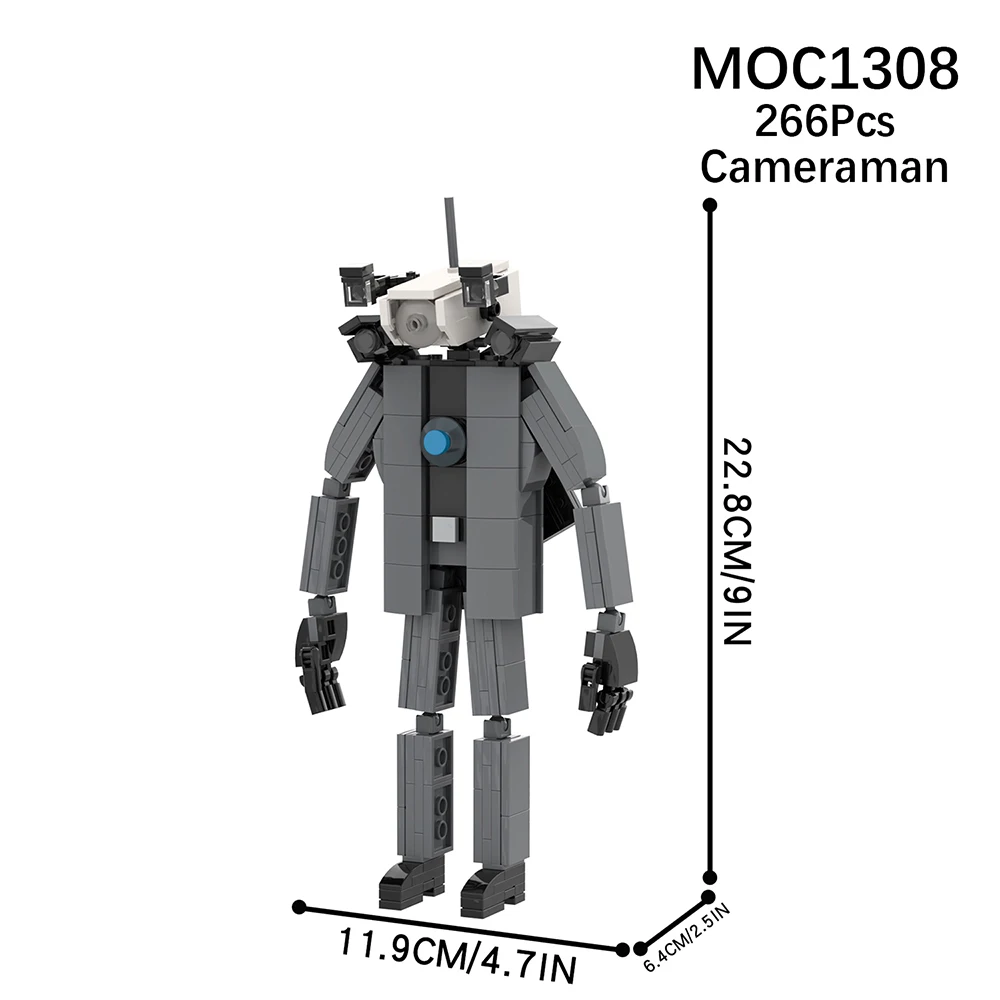 MOC  ø Skibidi     ī޶ Ÿź  ,  峭,  â  ģ