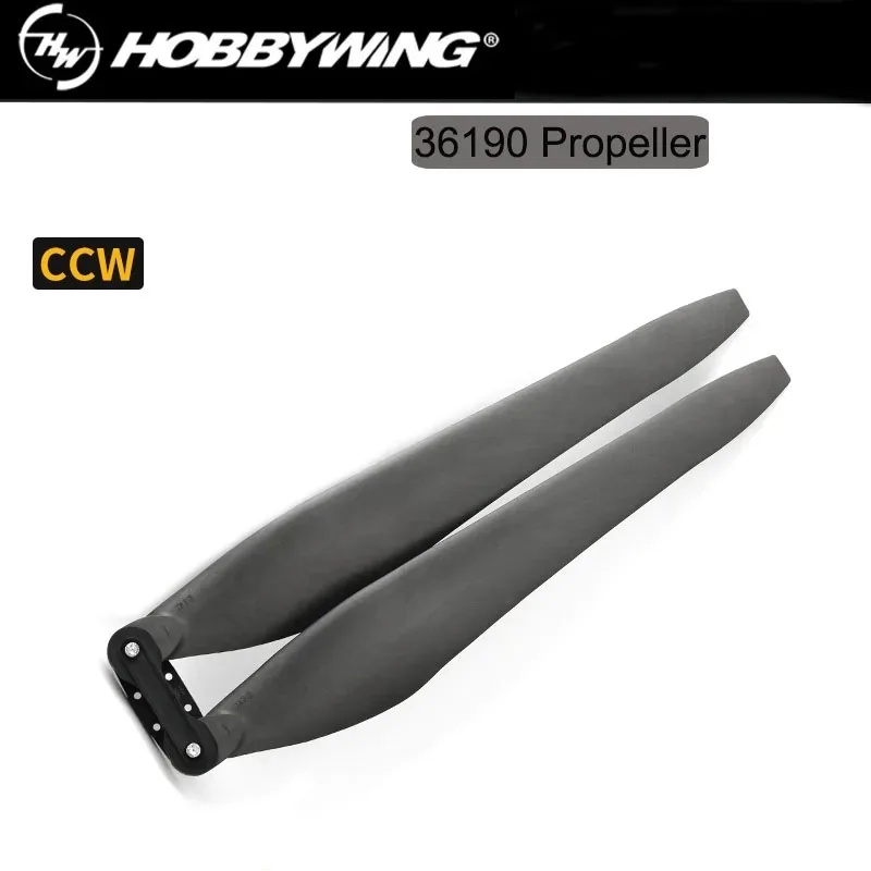 오리지널 Hobbywing FOC 36190, 복합 소재 항공 접이식 프로펠러, X9 플러스 모터용 CW CCW, 36 인치