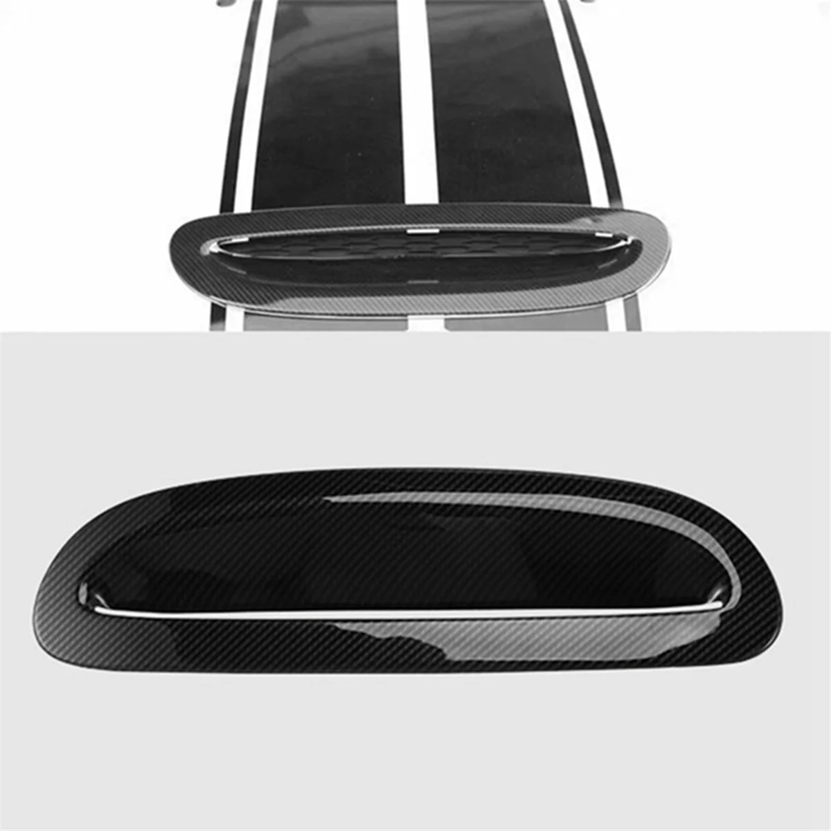 Car Hood for MINI Cooper F55 F56 3 Door 2014-2021 Air Intake Cover Vent Cover 4