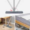 Hand Free Flat Floor Mop And Bucket Set For Professional Home Floor Cleaning System With Washable Microfiber Pads For Hardwood 4