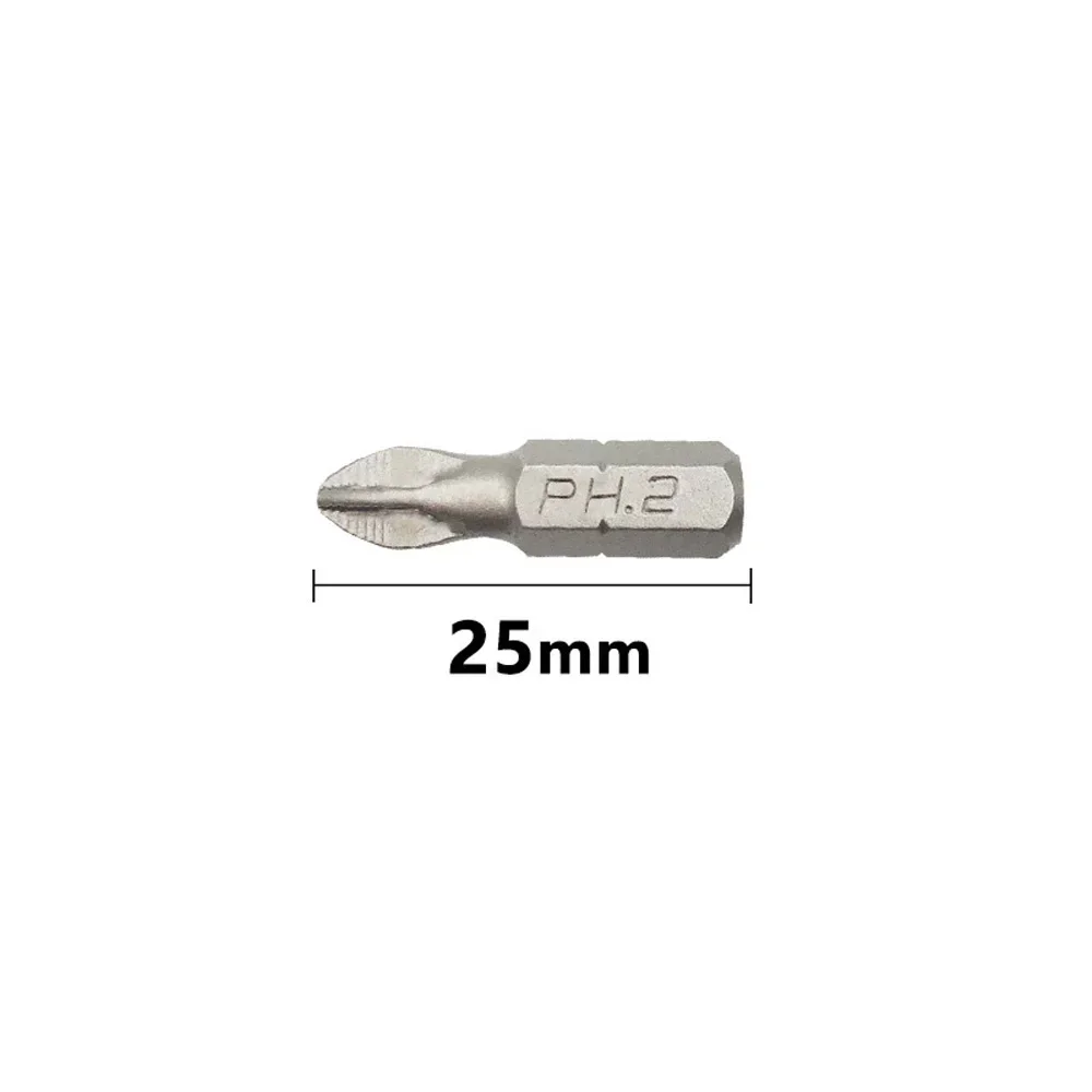 

1pcs Steel Non-Slip Screwdriver Bit Head 25-150mm PH2 Cross Screwdriver Bit For Wind Batch Hand Drill Charging Screwdriver