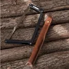 Outdoor Aluminum Alloy Folding Saw Camping Multifunctional Handheld Saw Hiking Portable Handmade Wood Saw 5