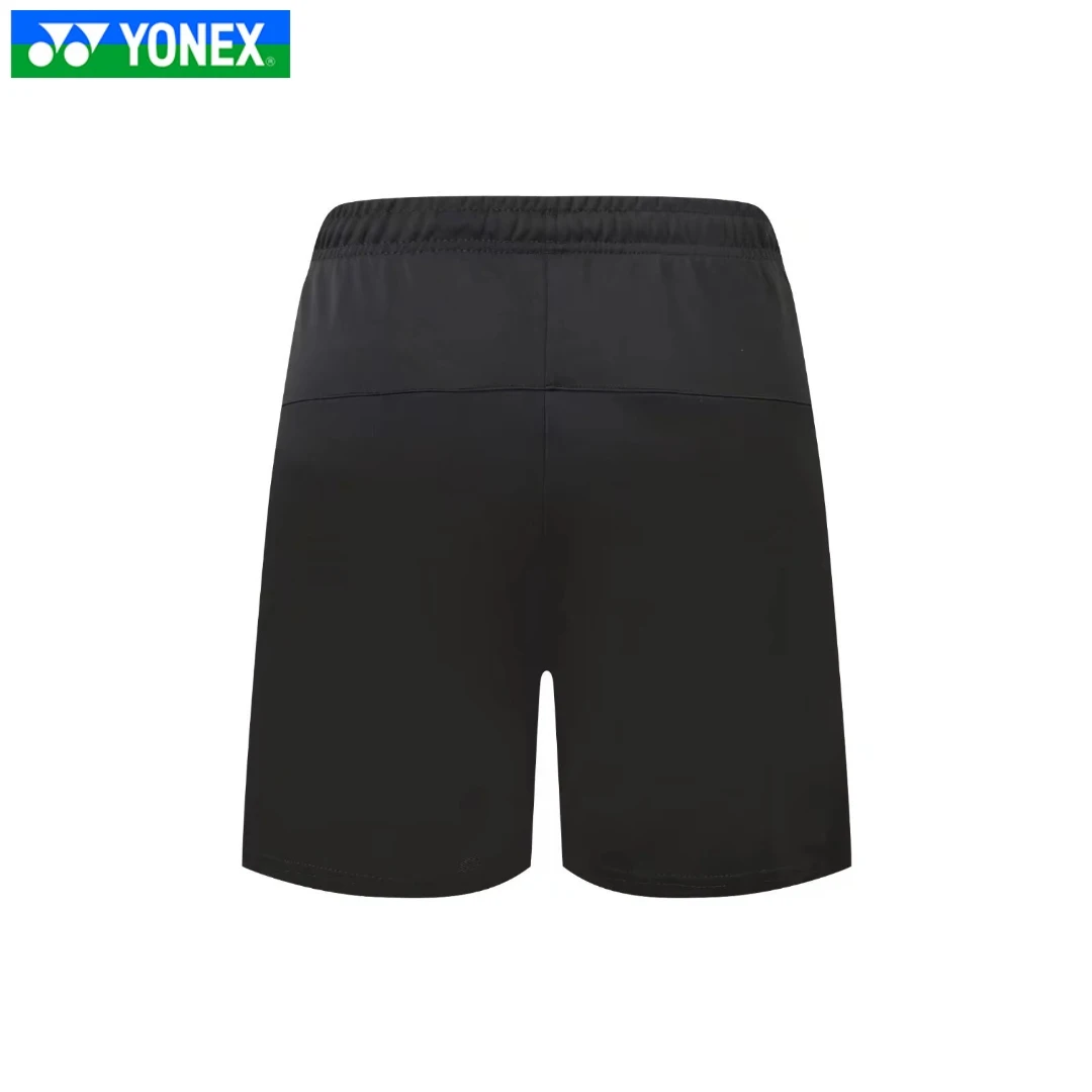 YONEX men's fitness pants running pants breathable quick drying badminton jacket men's bottom black shorts casual sports shorts