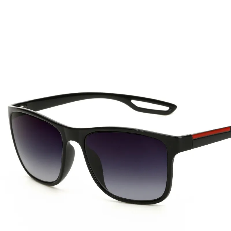 Klassische Quadratische Sonnenbrille Marke Designer 2023 Vintage Schwarz Rechteck Sonnenbrille Männlich Beliebte Retro Sonnenbrille Shades Für_voghion.com