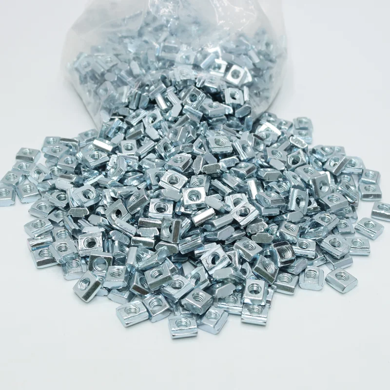 T Slide Nut and Hexagon Socket Head Button Screw M3 M4 M5 T-Slot Nuts of 3030 40 Series Aluminum Extrusion Profile 126p/set screw bolt nut set hex nuts assortment kit screw washer nut kit hexagon socket head cap screw