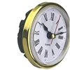 Classic Clock Craft Quartz Movement 2-1/2" (65mm) Round Clocks Head Insert Roman Number Mayitr Little Clock Arabic Numbers 3
