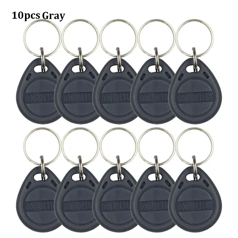 Multicolor RFID 125KHz Access Control Keyfob Set - Pack of 20