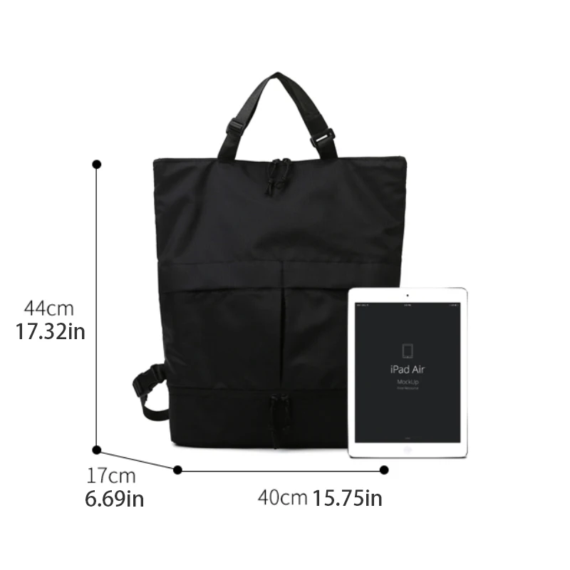 Large capacity multifunctional backpack, men's and women's travel shoulder bag, with multiple scenarios to choose from