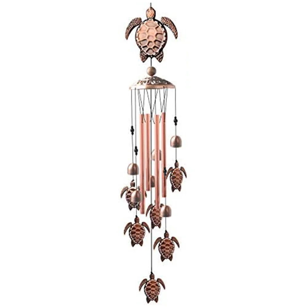 

Turtle Wind Chime Home Courtyard Garden Yard Creative Decoration Wind Chime Pendant Crafts Birthday Gifts DIY Decor