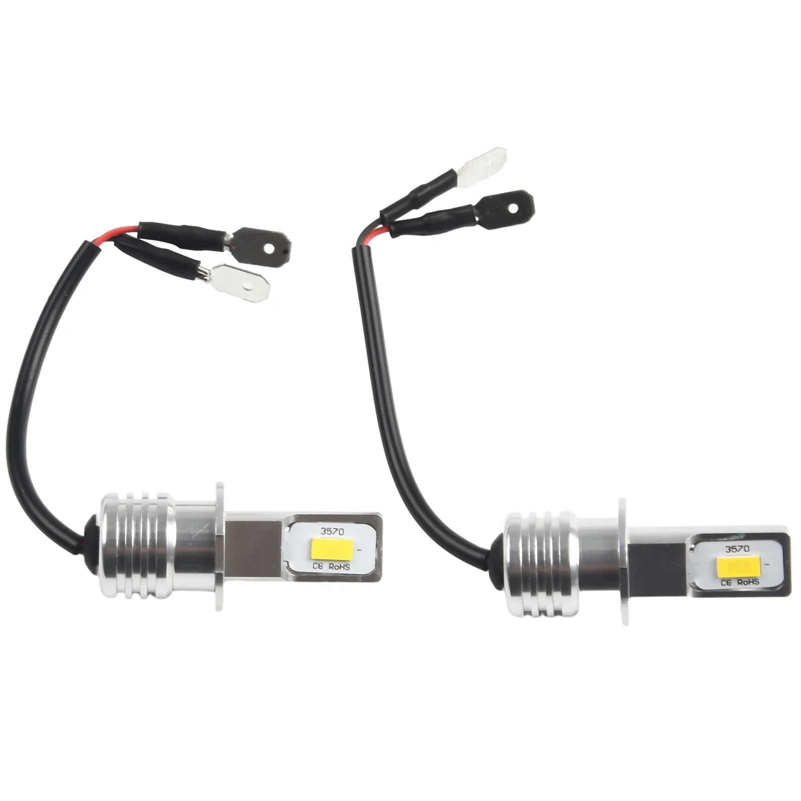하이 퀄리티 자동차 조명 안개등 전구 안개등, 알루미늄 합금 변환 키트, H3 LED, 황색등, 2000LM, 50000H