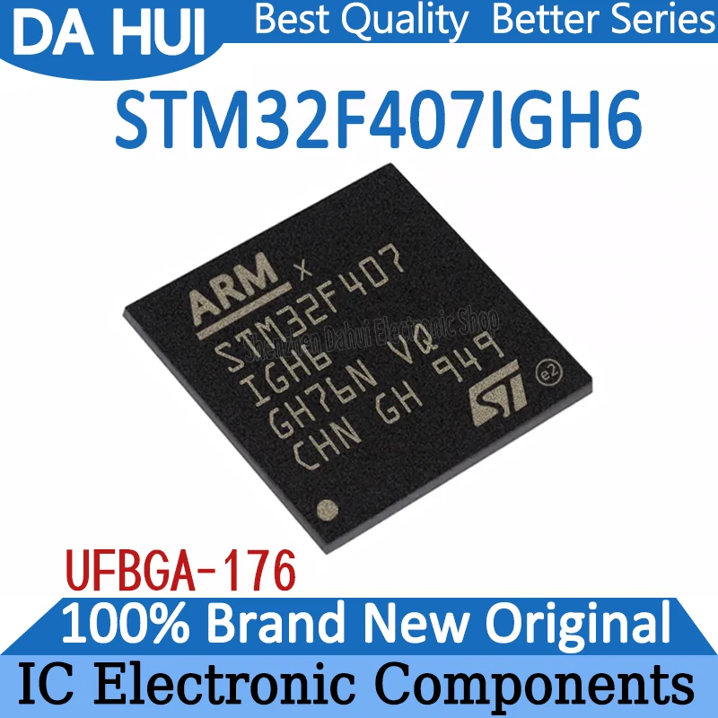 

STM32F407IGH6 STM32F407IGH STM32F407IG STM32F407I STM32F407 STM32F STM32 STM IC MCU Chip UFBGA-176