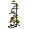 Metal Plant Stand for multiple plants, 6 Tier 12 Potted, Upgrade Multiple Plant Rack Shelf Organizer, Indoor Planter Display 1