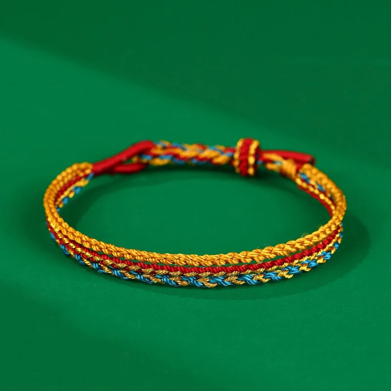 Handmade Chinese Style Thread Bracelet for Women