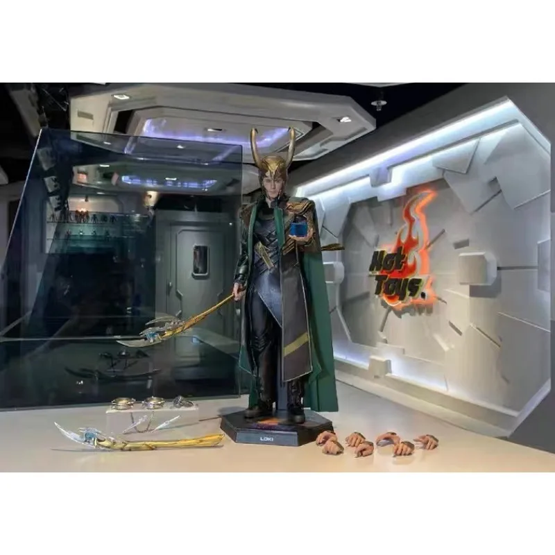 Marvel Original In Stock 100% Hot Toys Mms579 Loki Laufeyson Avengers Endgame 1/6 Movie Character Model Art Collection Toy Gift