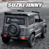 1:18 SUZUKI Jimny Off-Road Alloy Car Diecasts & Toy Vehicles Car Model Wheel Steering Sound and light Car Toys Gifts 1