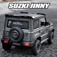 1:18 SUZUKI Jimny Off-Road Alloy Car Diecasts & Toy Vehicles Car Model Wheel Steering Sound and light Car Toys Gifts 1